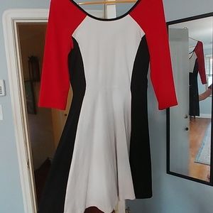 Express Color Block Dress